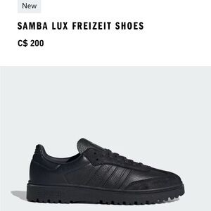 Adidas Samba Lux Black Men's Shoes